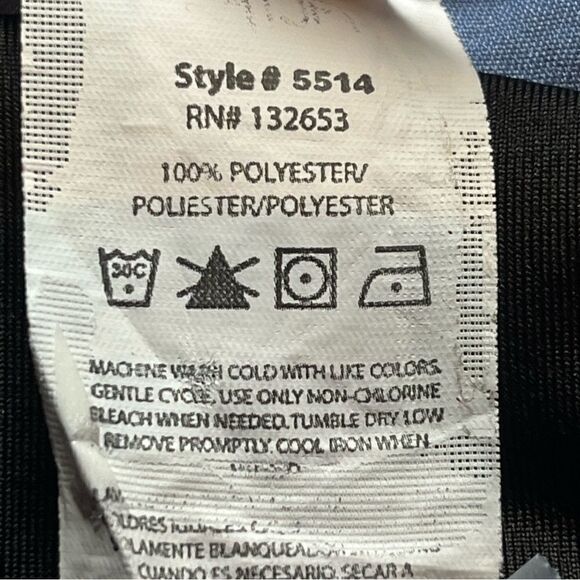 Spread Good Cheer Maternity Pants Size Medium Sky Blue Pull on Flare leg - Picture 5 of 10